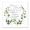 Stupell Industries Troubles Be Less Irish Proverbs Wildflower Wreath, 12" x 12"